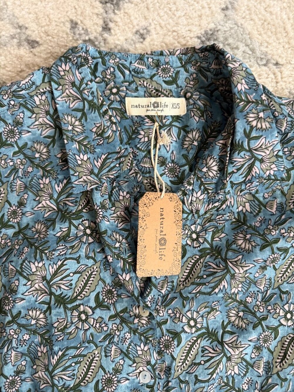 Natural Life Dress XS/S NWT Cotton - Picture 2 of 2